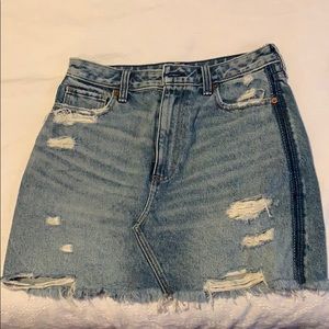 Denim Abercrombie Skirt